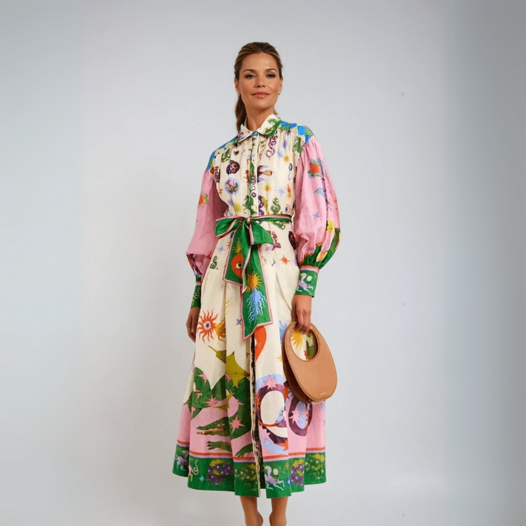 Lena | Elegancka Sukienka Maxi