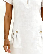 Olena | Sukienka bawełniano-lniana