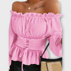 Amelita | Bluzka z falbankami