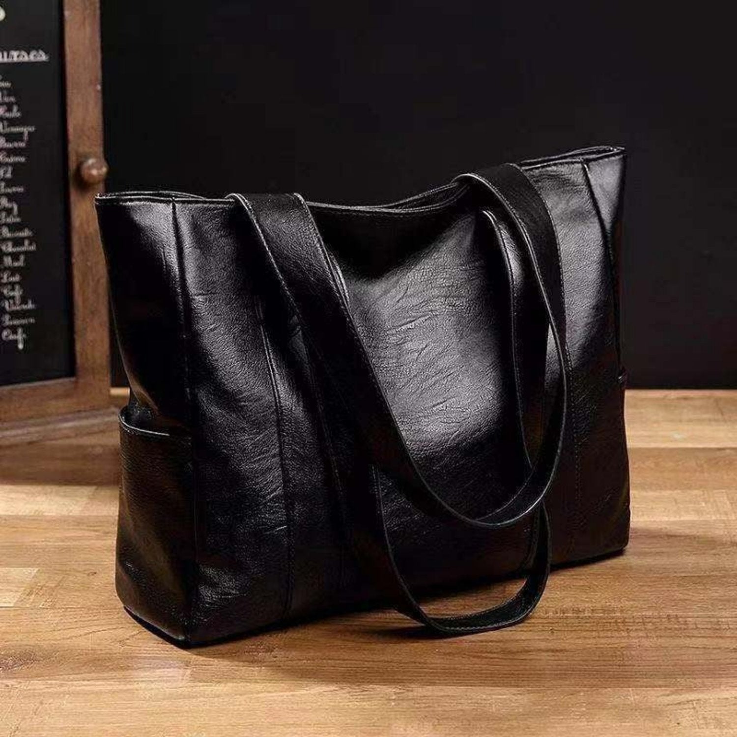 Damska Designerska Torebka Shopper na Ramię Nowoczesna