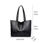 Damska Designerska Torebka Shopper na Ramię Nowoczesna
