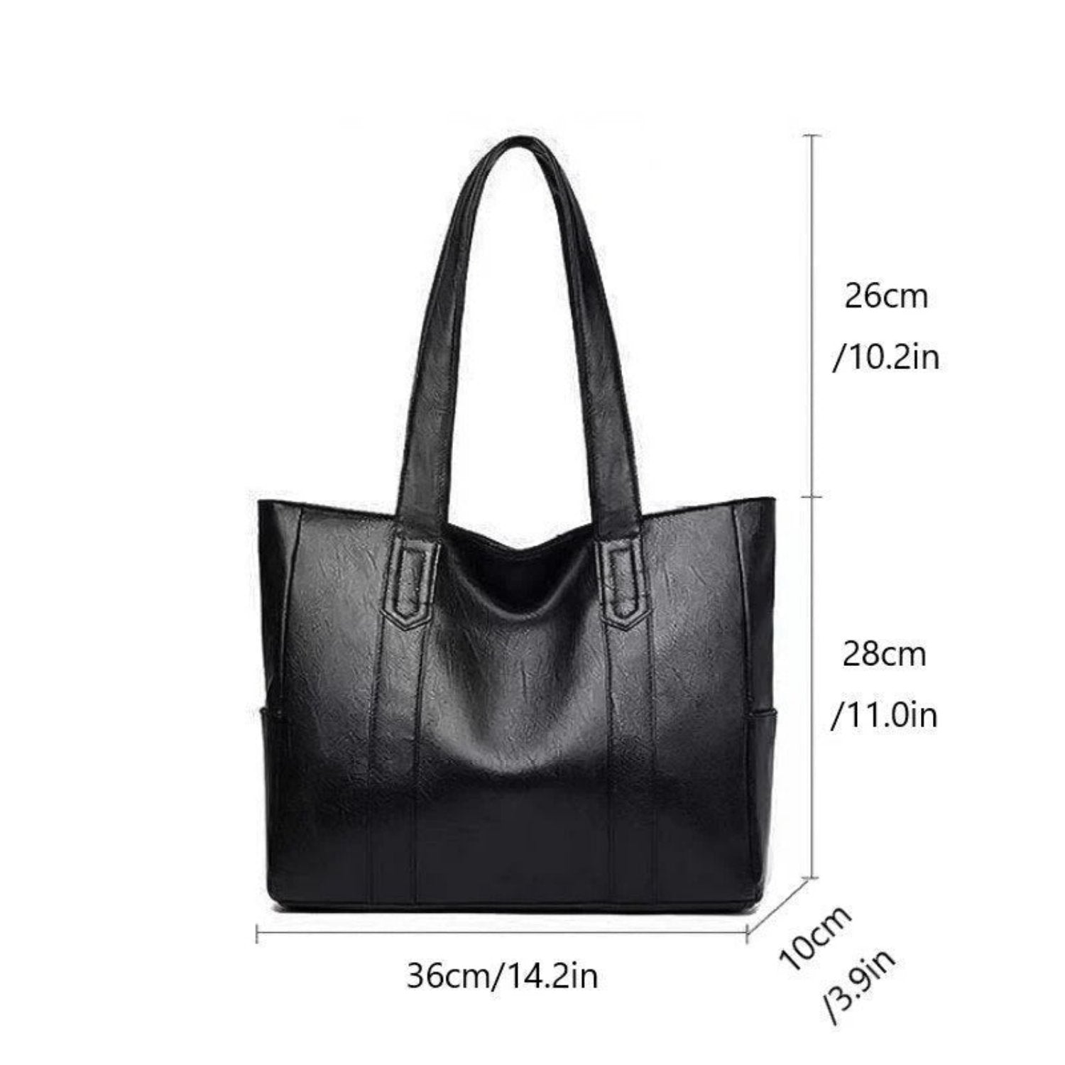 Damska Designerska Torebka Shopper na Ramię Nowoczesna