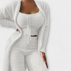 Kasia | Zestaw Piżamowy 3-częściowy