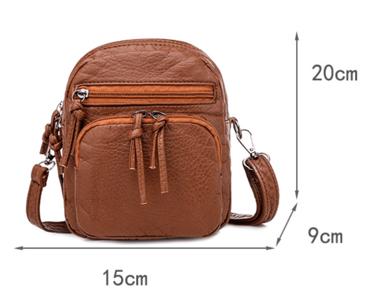 Praktyczna miejska Torba satchel z paskiem