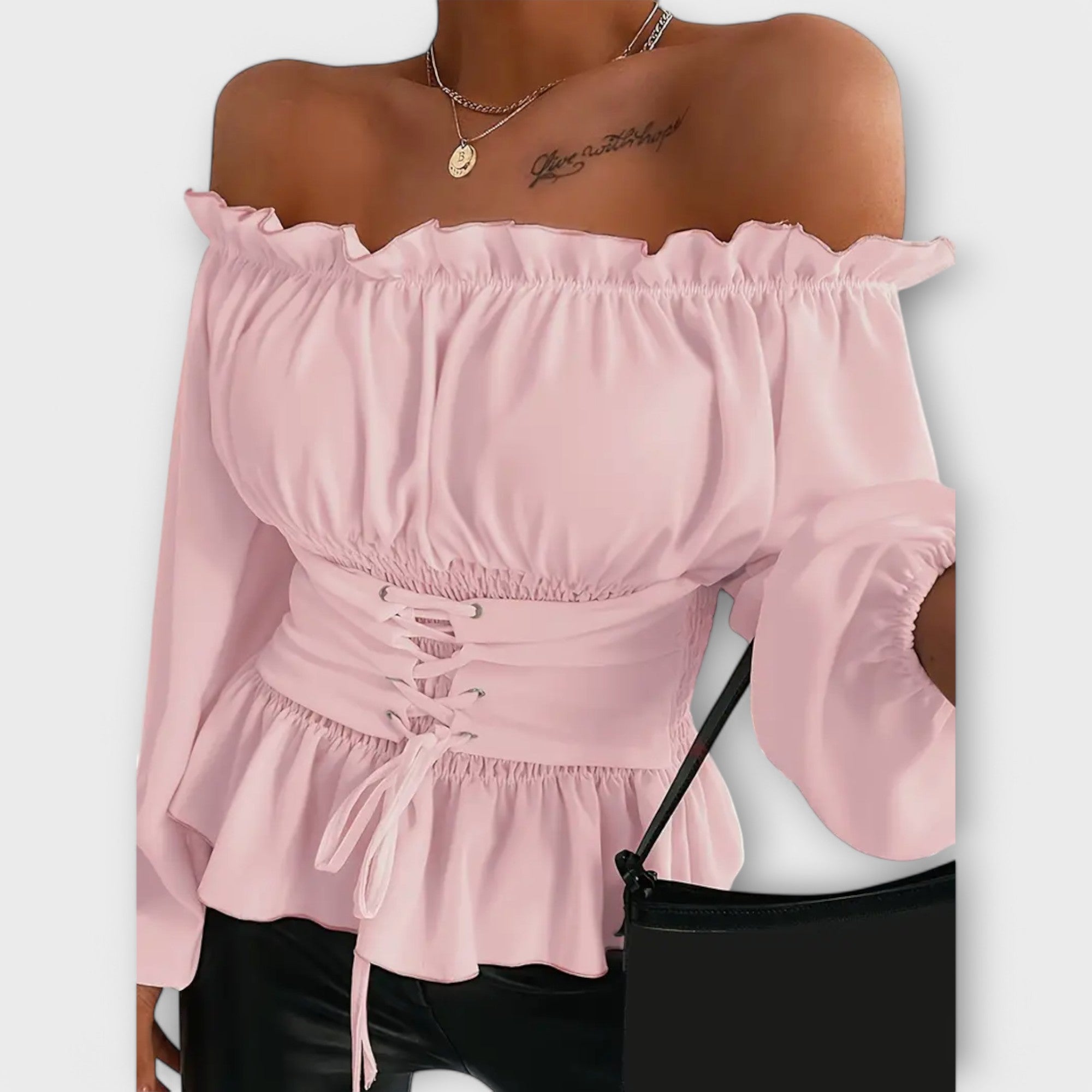 Amelita | Bluzka z falbankami