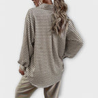 Ashley | Vintage bluzka z długim rękawem