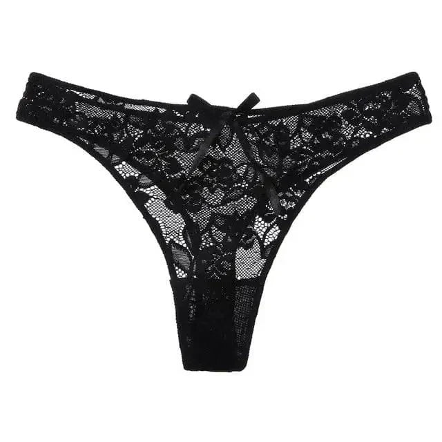 Majtki koronkowe stringi