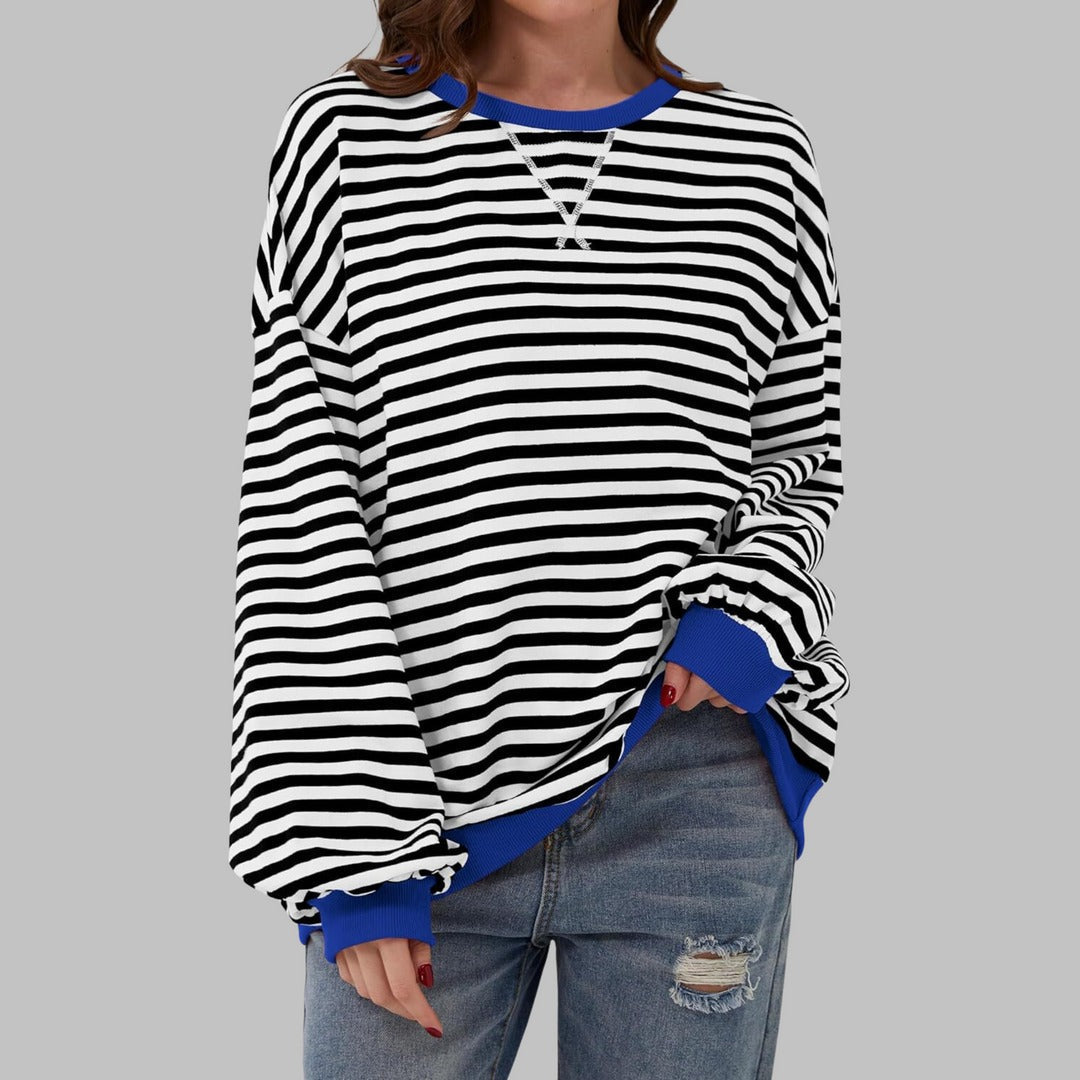 Lucy - Swetrobluza w paski