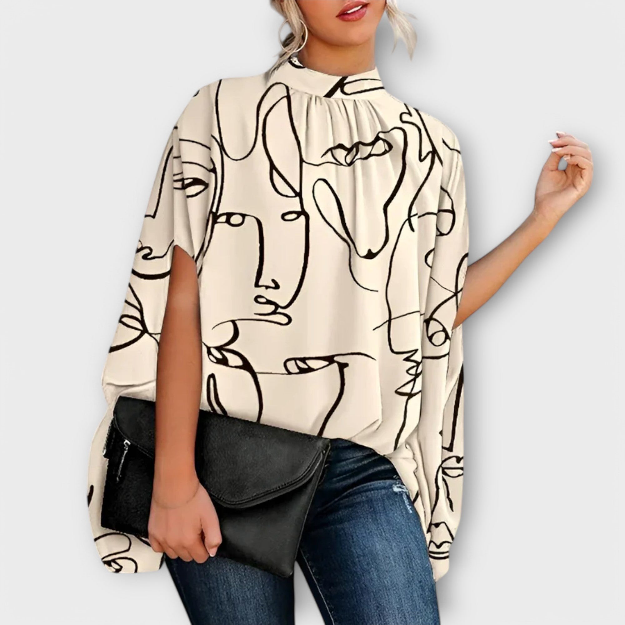 Jackie | Uniwersalna bluzka wieczorowa