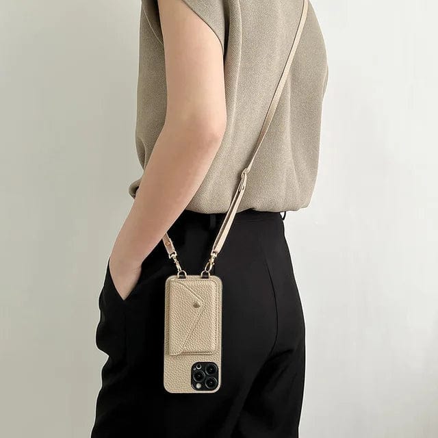 Stylowa smukła crossbody torebka