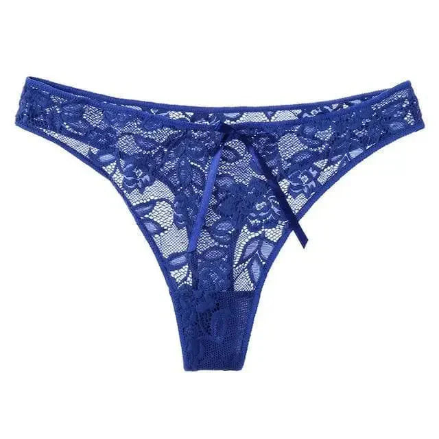 Majtki koronkowe stringi