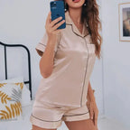 Satynowa piżama damska