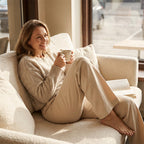 Margo Eleganckie damskie spodnie garniturowe z wysokim stanem